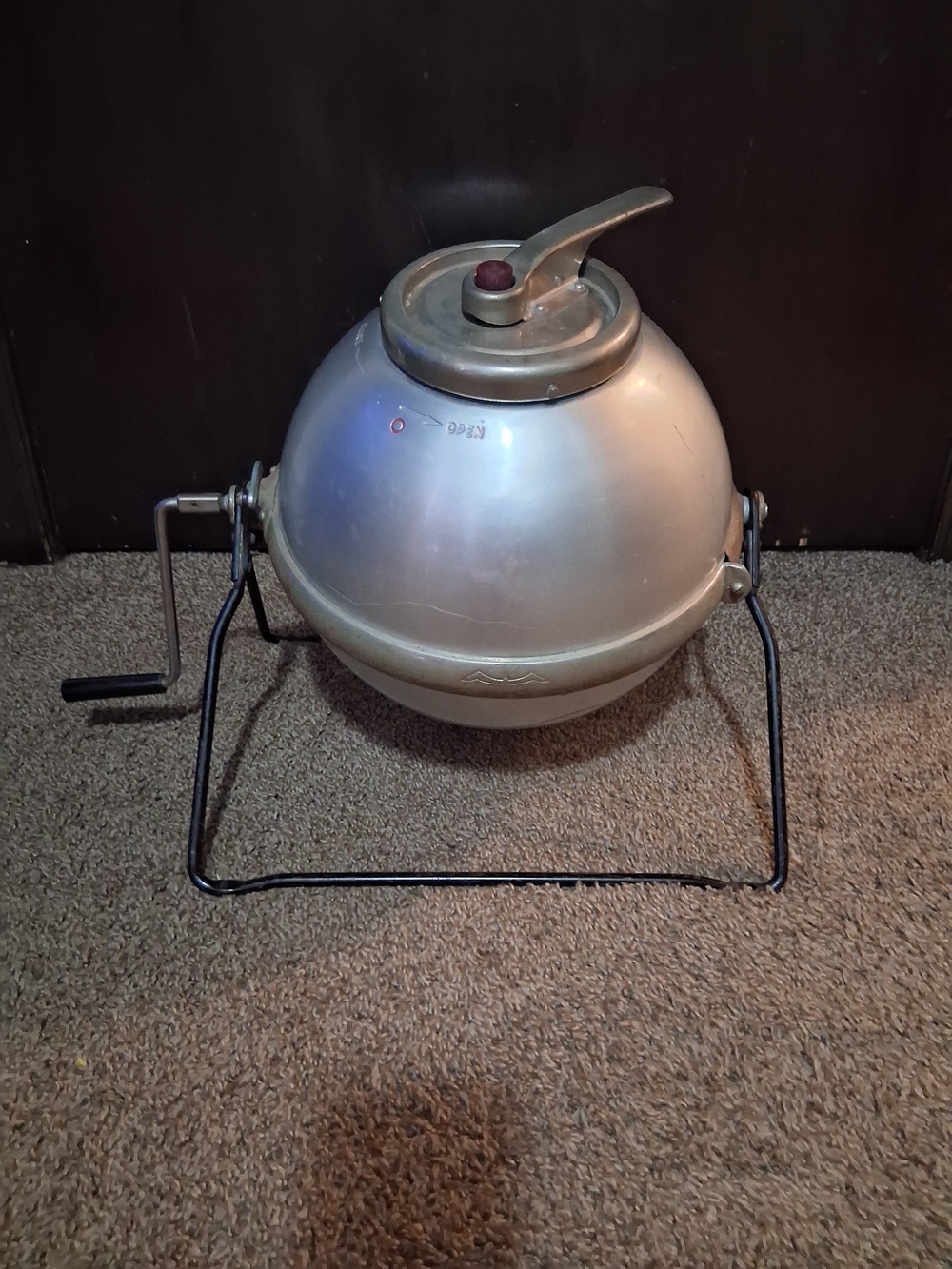 1950 Kamome ball hand crank home washer.